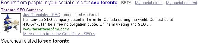 social-circle-results toronto seo